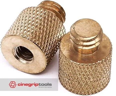Conversion Screw 1/4" female to 3/8" male - 2 pcs per pack
