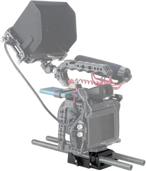 Nitze 15mm LWS Baseplate with ARRI Dovetail Clamp for PB14