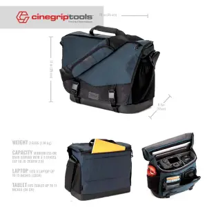 Tenba DNA 13 Messenger Bag - Blue