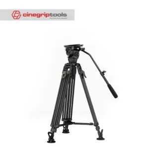 Tilta CT12 75mm Cine Fluid Head with 2-Stage One Touch Carbon Fiber Tripod Legs (12KG)