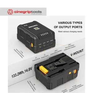 ZGCINE V Mount Battery ZG-S150 (133.2Wh)