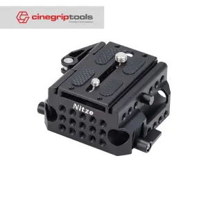 Nitze 15mm LWS Baseplate for E2 / E2-FS / Komodo / BGH1 Cage PB13