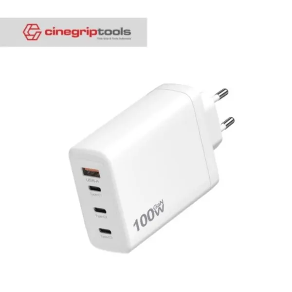 100W GaN charger 3C1A with interchangeable pins PD adapter New 100W direct charging