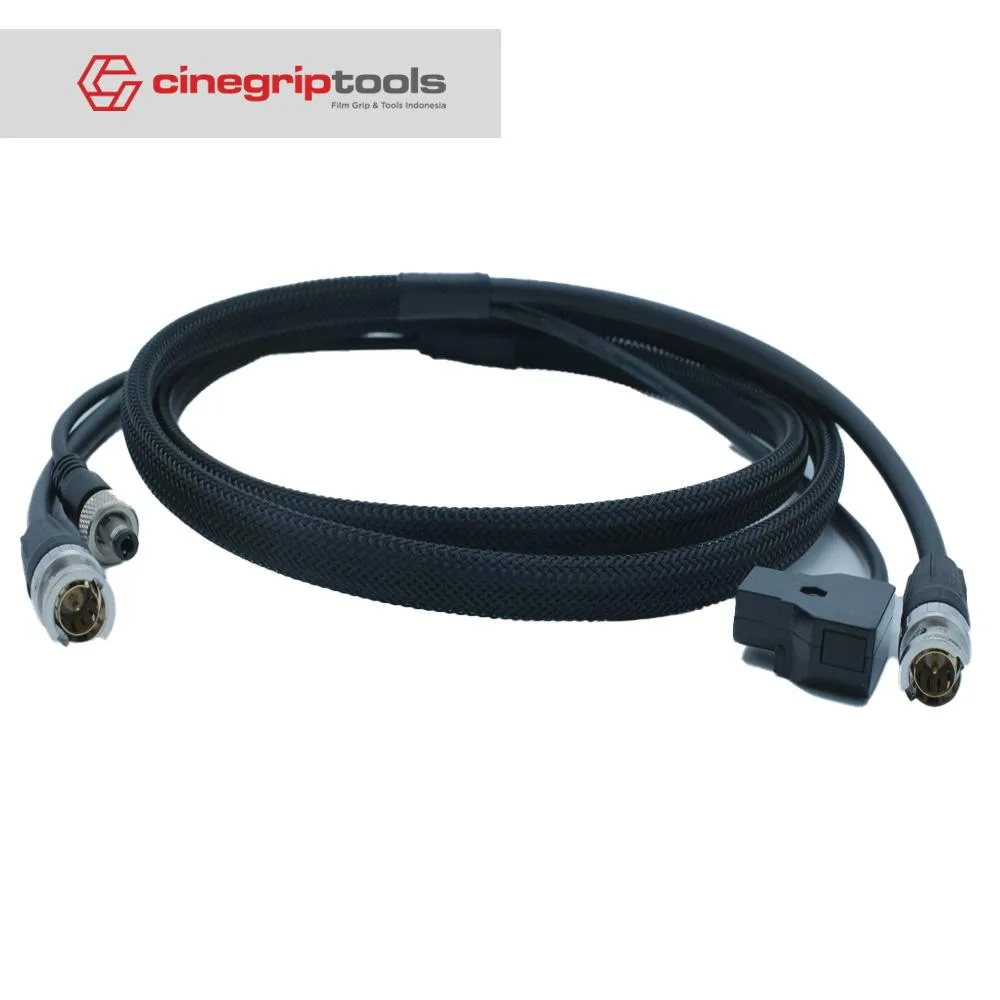 D-TAP to dc2.5 Screws and SDI camera for ATOMOS monitor power cable