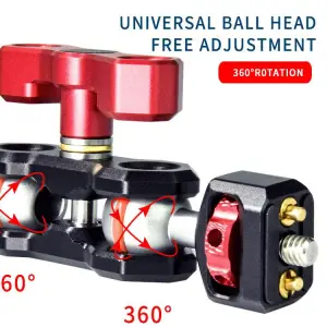 Magic Arm For Cinema Equipment with 1/4"-20 to 3/8"- WITH ARRI LOCATING PIN