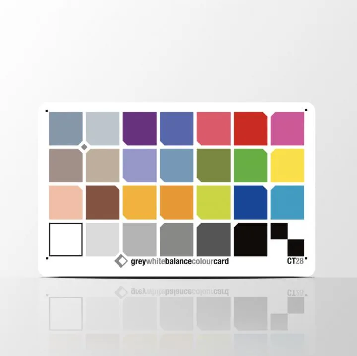 Colour Target 28 Postcard