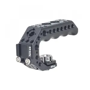 Nitze Lil Stinger 3/8" ARRI Locating Pins Handle with N40C Cold Shoe
