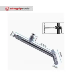Three-Head Silver Extension Rod