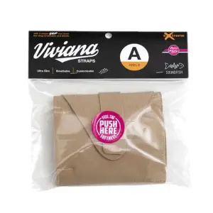 Viviana Straps Extreme - Ankle Puffy Pouch Beige