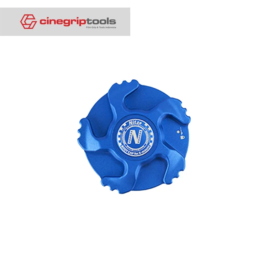 Nitze Aluminum Body Cap for Sony E Mount - Benzo Blue N81-A6