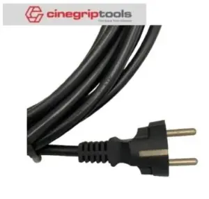 KUPO Power Cord for Aputure and Nanlux with Switch (Schuko) 5 Meters