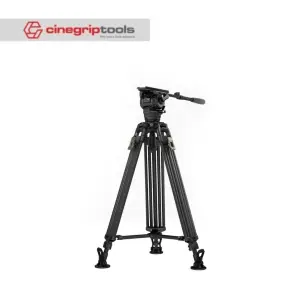 Tilta CT12 75mm Cine Fluid Head with 2-Stage One Touch Carbon Fiber Tripod Legs (12KG)
