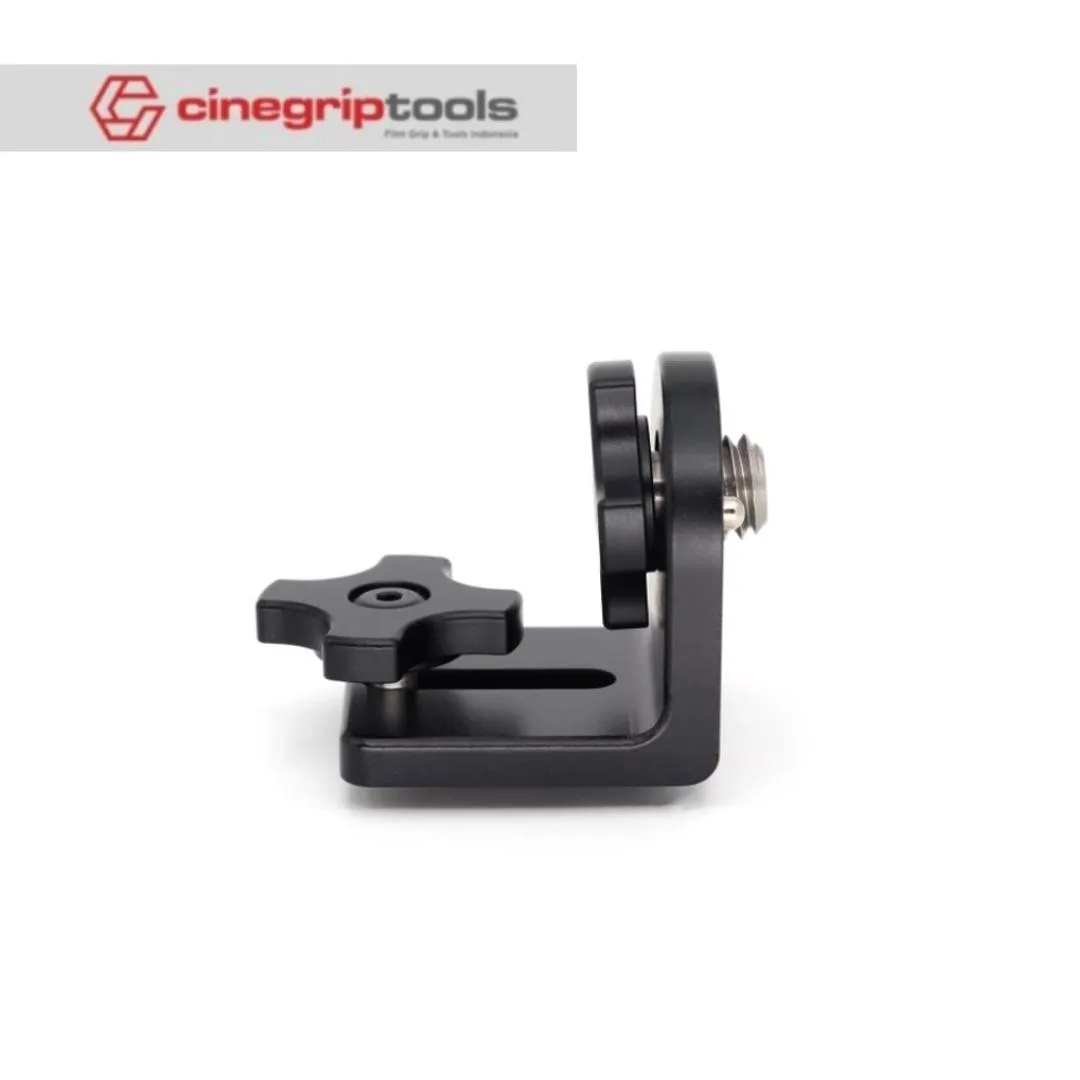 1/4 to 3/8-inch screw right-angle connector, suitable for wireless image transmission and monitors