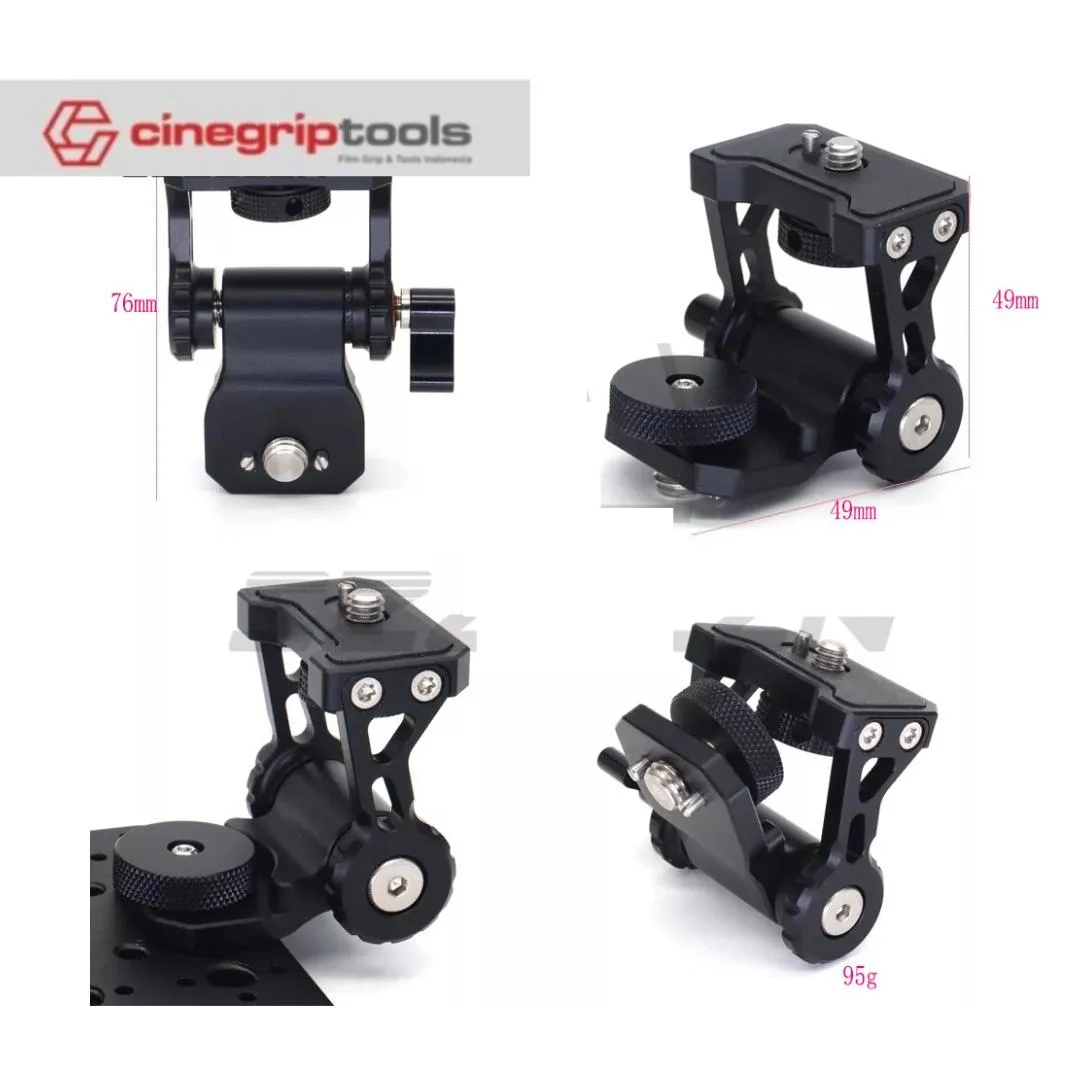 3/8 1/4 screw Monitor Swivel Bracket for ARRI RED Sony transmission monitor