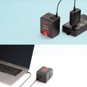SWIT V-Mount Battery MINO-S210 Pocket 140Wh 150W 12A D-Tap USB-C USB-A 4 Step LED