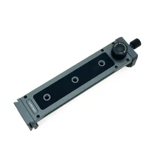 Leaplight - Metal Aluminum Alloy Tab/Ipad Holder Handlebar Bracket - Flat Clamp Interface With Fixed Rubber Ring
