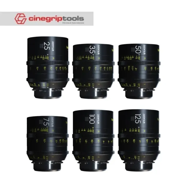 DZOFilm Vespid FullFrame CINE LENS PL Set of 6 = 25-35-50-75-100-125mm