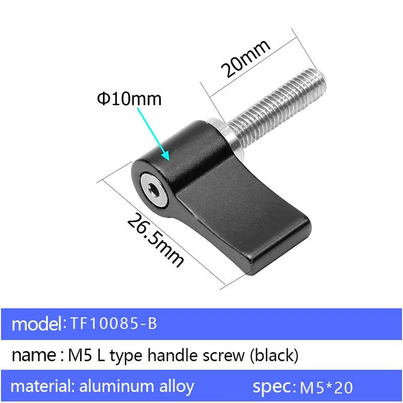 M5 L-shape handle screw TF10085-B