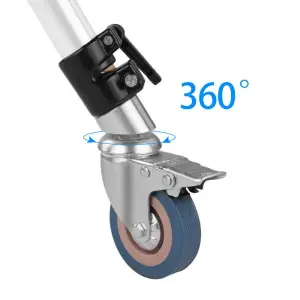 JL25 - Selens 3 Packs Swivel Caster Wheels Set 25mm for Light Stand