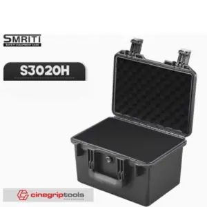 SMRITI S3020H Pull Rod Protective Waterproof IP67 Tools Case With Pick and Pluck Foam - Black