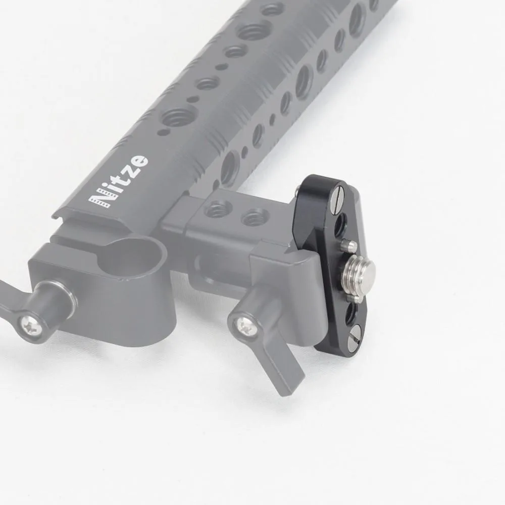 Nitze NATO Rail with 3/8" Screw and ARRI Locating Pins