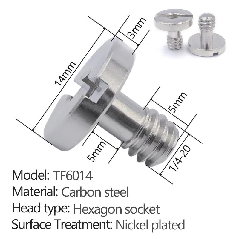 hexagon socket quick release screw TF6014 - 2 pcs perpack