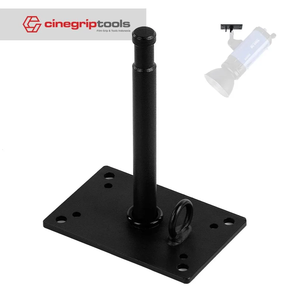 Selens S-027C 16cm T Shape Wall Plate Mini Ceiling Stand