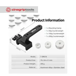 Nitze Counterweight Kit for DJI RS2/ RS3/RS3PRO