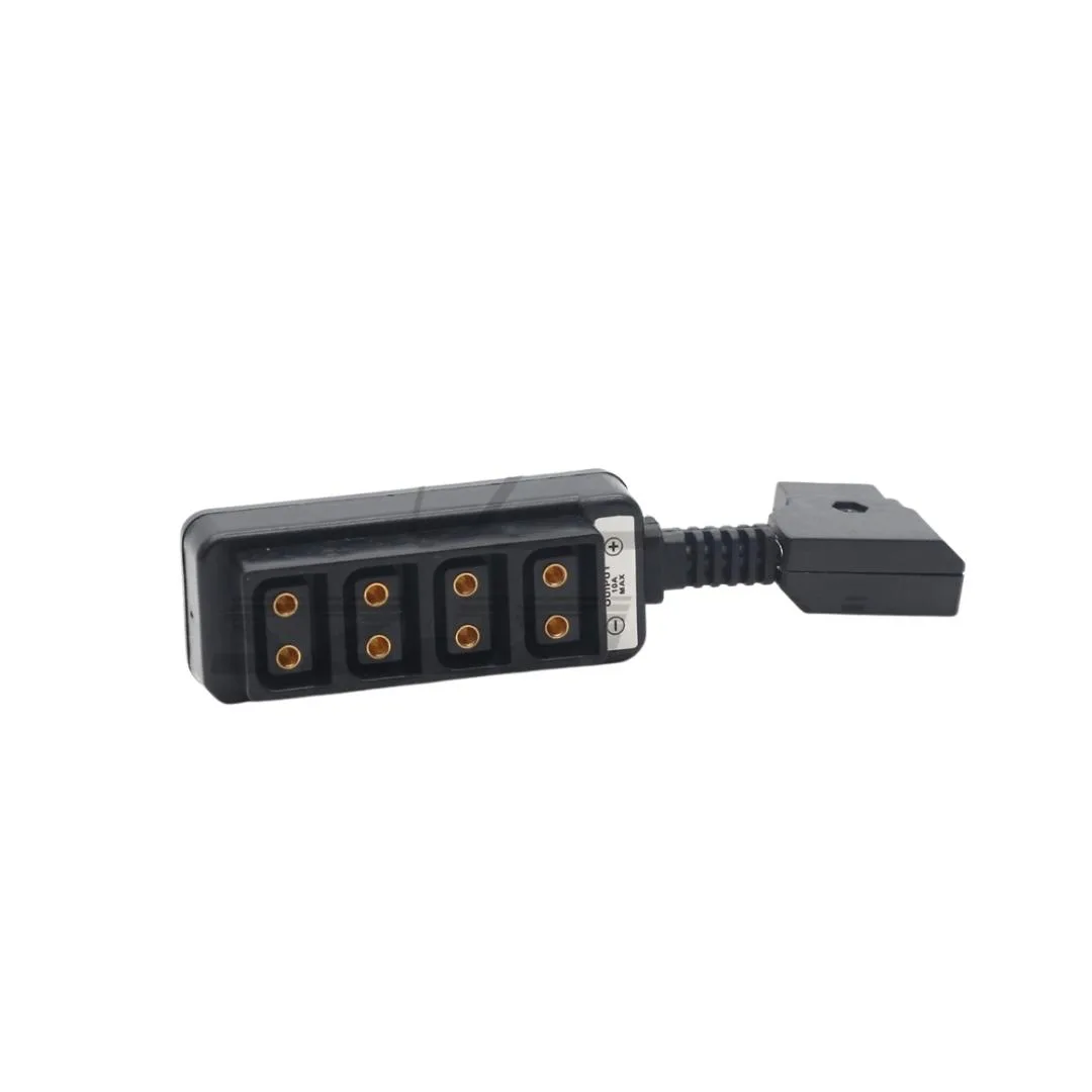 Ultrashort Dtap for 4 D-Tap Camera Power Dtap Fourway Splitter