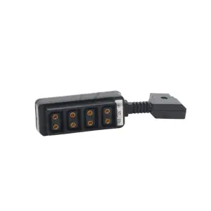Ultrashort Dtap for 4 D-Tap Camera Power Dtap Fourway Splitter