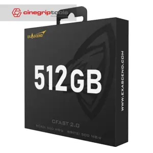 Red Approve Card Exascend 512GB Archon CFast 2.0 For RED KOMODO