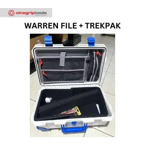 SMRITI HARDCASE (Pelican Copy) S5129 Pull Rod Protective Waterproof Tools Case With Warren file + TrekPak - Army