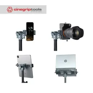 Leaplight Aluminum Alloy Light Stand Gimbal Head Adapter Multi-function LYDJ-1