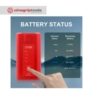 ZITAY NP-F750 Battery with USB C and USB A Ports Compatible with NP-F750, NP-F770, NP-F730 and Sony NP-F550, NP-F970, DCR-TRV820K, CCD-SC65, CCD-TRV815, DCR-TRV9, CCD-TRV82