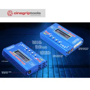 IMAX B6 80W Lipo Battery Balance Charger 6A Discharger, RC Hobby Lipo NiMh Li-ion Ni-Cd Digital Lipro Balance Charger Discharge