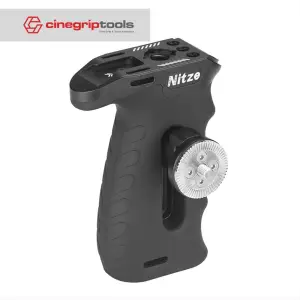 Nitze Rubberized Aluminum Alloy Side Handle with ARRI Rosette