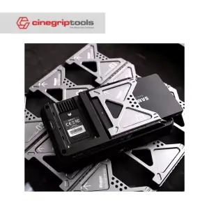 Vlogger LunchBox III Case for 2.5" SATA SSD to Atomos NINJA V/V+ Attachment