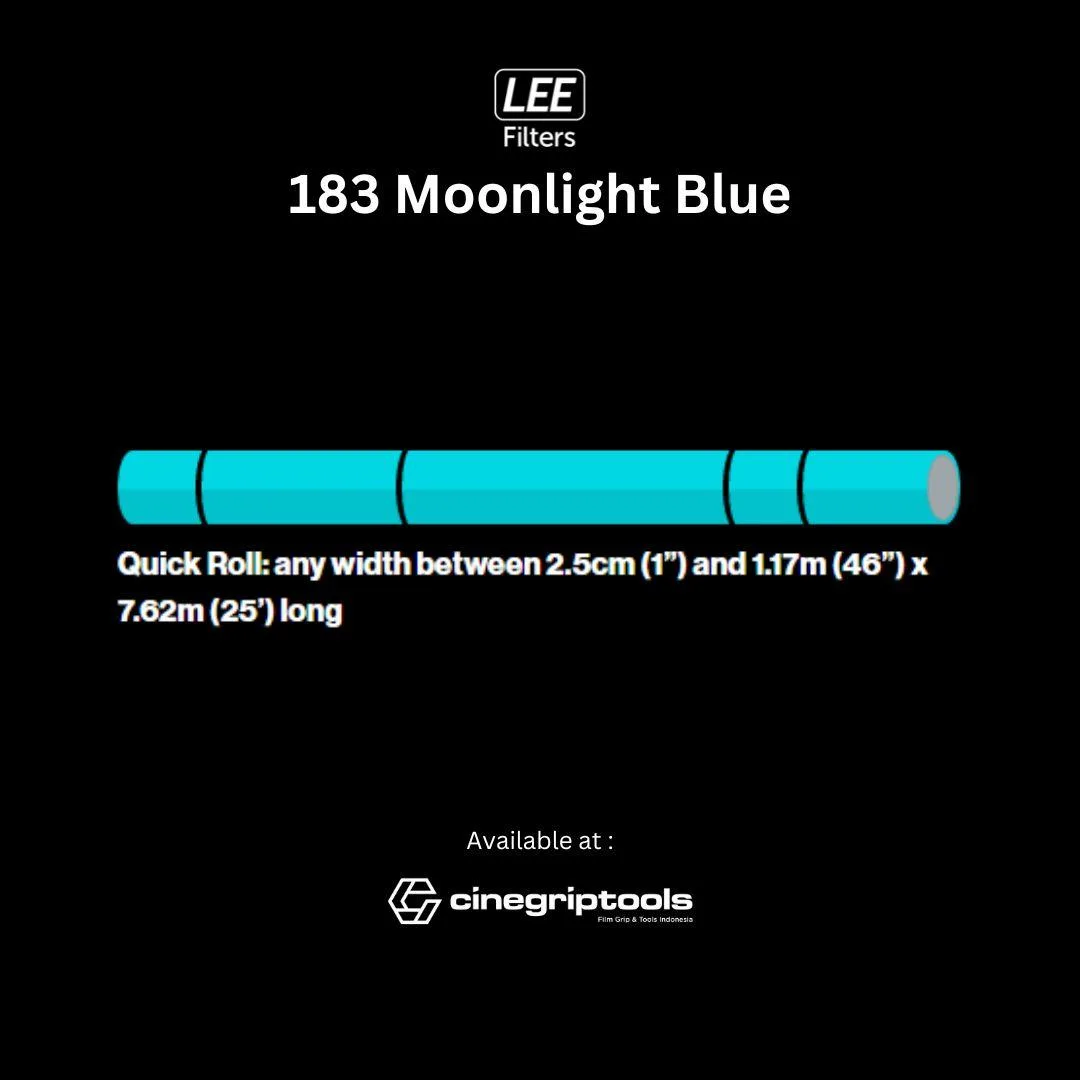 Lee Filter 183 Moonlight Blue