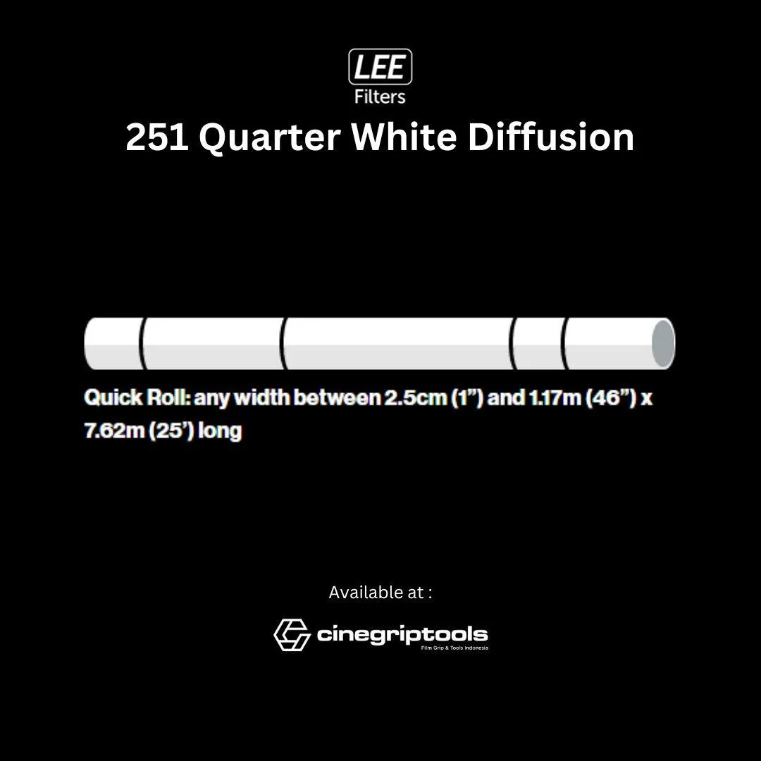 Lee Filter 251 Quarter White Diffusion