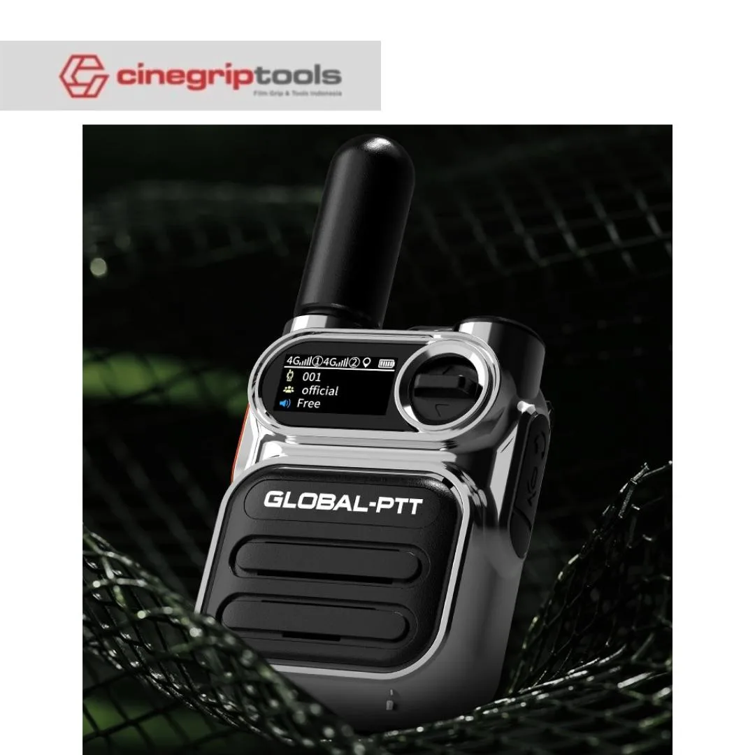 Cinegriptools Walkie Talkie Global PTT G338 (Included Simcard for Sea region only)