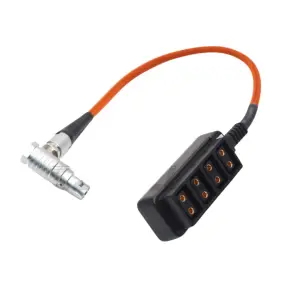 Ext 7pin (Alexa Mini) for 4 D-Tap Camera Power Dtap Fourway Splitter