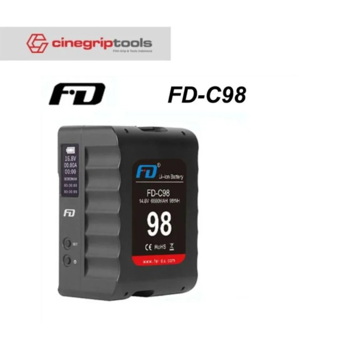 FeiDu V-Mount Li-Ion Battery Smart With Cell Protection - FD-C98