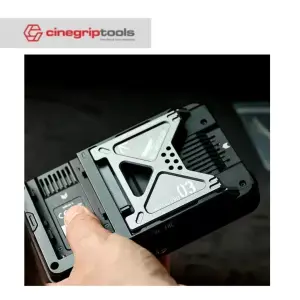 Vlogger LunchBox III Case for 2.5" SATA SSD to Atomos NINJA V/V+ Attachment