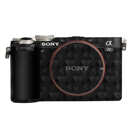 3M Sticker for Sony A7C2 Generation - Triangle Black + Matrix