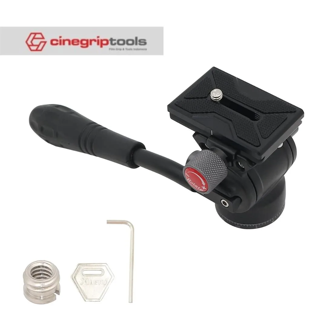 Mini Fluid Head Portable Universal Micro SLR Camera Tripod Base Accesories