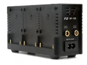 FeiDu six-position Small train quickcharger for Sony NP Battery Packs