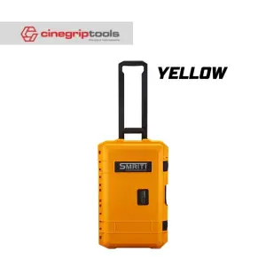 SMRITI HARDCASE (Pelican Copy) S5129 Pull Rod Protective Waterproof IP67 Tools Case With Warren file + TrekPak - Yellow
