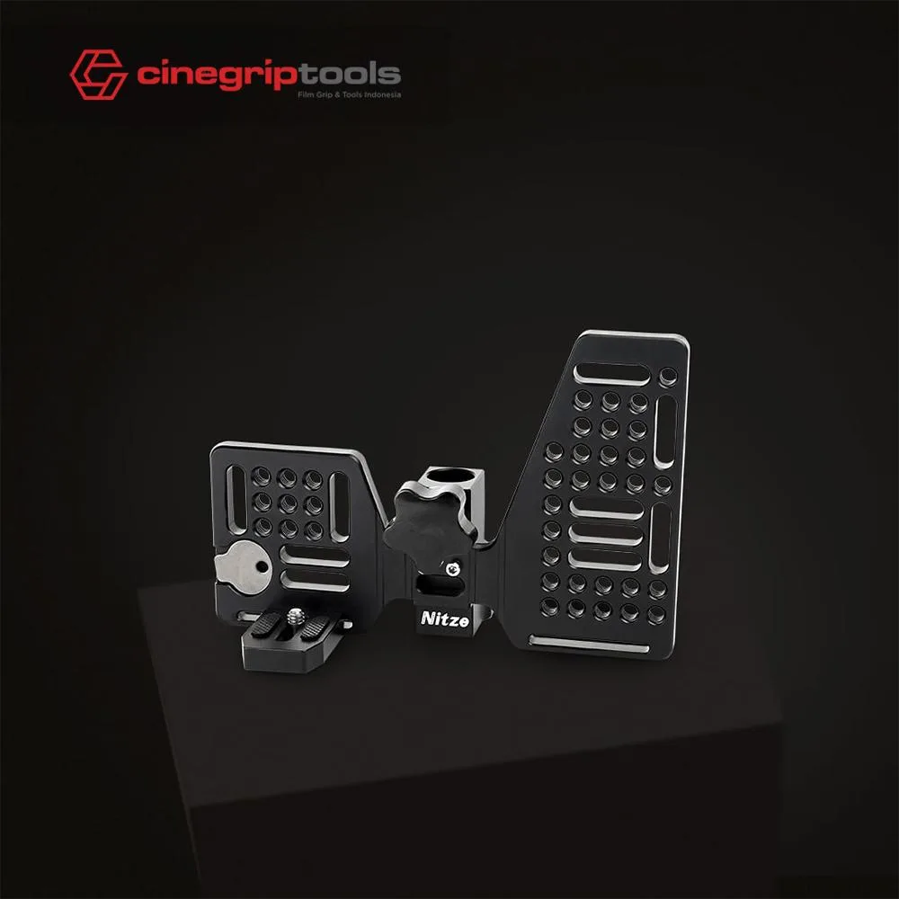 Nitze Cheese Plate with NATO Clamp and 5/8" Female Adapter N79