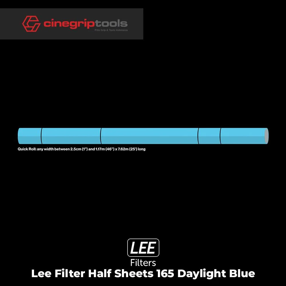 Lee Filter Half Sheets 165 Daylight Blue 60cm x 54cm