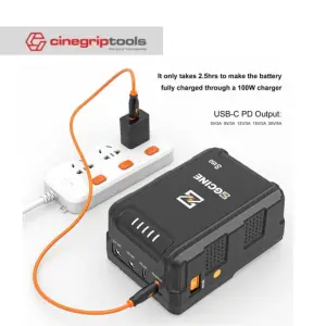 ZGCINE V Mount Battery ZG-S150 (133.2Wh)